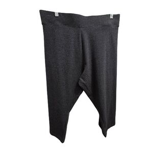 Sonoma Women's Dark Grey Mid Rise Capri Legging 3X